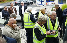 Vorbereitung zur Werksbesichtigung