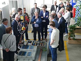 Besichtigung Werkshallen