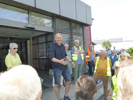 Matthias Ziegler, Begrüßung