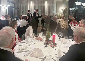 Präsident Günther Kamm Ansprache