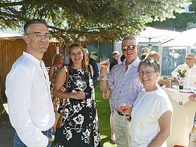 Wirtschaftsclub-Sommerfest Begrüssungsdrink