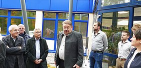 Begrüßung durch Herrn Schön sen.