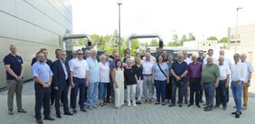 Wirtschaftsclub Nordoberpfalz besucht das neue Wasserwerk der Stadtwerke Weiden